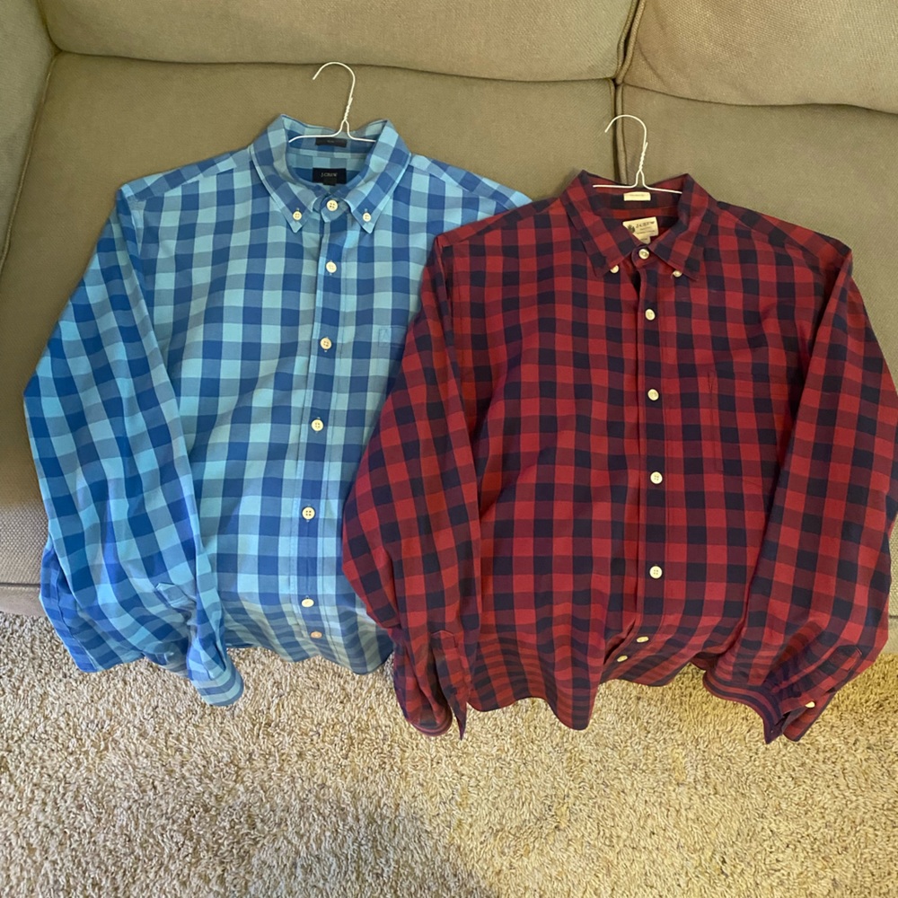 2 JCrew men’s button down shirts for $10